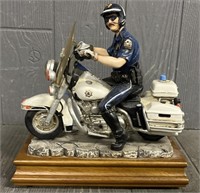 VanMark Motorcycle Cop Music Box