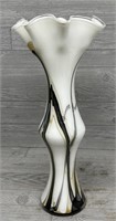 22" Tall Murano Handkerchief Handblown Art Glass