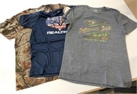 3 New RealTree & Mossy Oak Size M T-Shirts