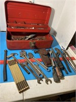 Metal Union toolbox and assorted tools