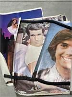 Vintage 70’s Posters -Shaun Cassidy, Fonzi,