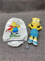 Bart Simpson Doll & Inflatable (1990)