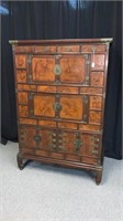 Large Asian Style Chest with Multiple Drawers