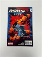 Autograph COA Fantastic 4 #8 Comics