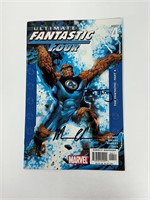 Autograph COA Fantastic 4 #4 Comics
