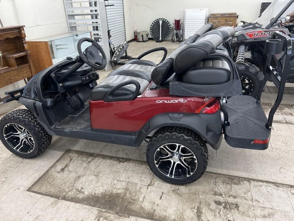2018 Onward Club Car Golf Cart (works) (damaged)