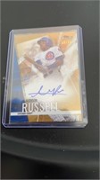2017 Topps Finest Addison Russell Auto /50