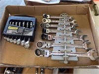 Flex Gear & Greystone Wrench Sets, 3/8”-3/4”