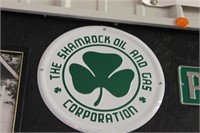 Shamrock Oil & Gas Sign