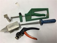 Estwing Handy Saw, Mini Anvil, Fletcher & More