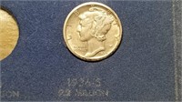 1936 S Mercury Dime BU From A Set