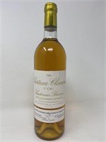 1986 Chateau Climens Sauternes White Wine.