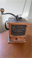 Antique 1 pound coffee grinder mill Sun Co