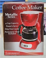 NEW CONTINENTAL ELECTRIC COFFEE MAKER