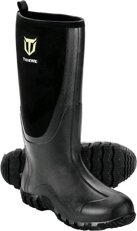 TIDEWE Multi-Season Waterproof Rubber Boots for Me
