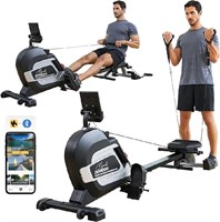 Pooboo Magnetic Rowing Machine 360 LB Weight Capac