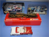 Two Hot Wheels Racing Cars ("Valvoline and