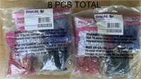 Lot of 8 Coloured Craft Beads