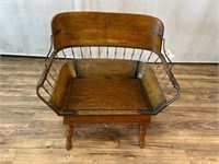 Antique Buggy Seat Bench with Storage