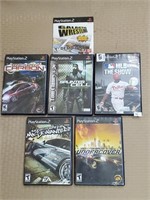 Lot of Assorted Playstation 2 Video Games