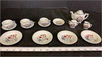 12 piece child tea set*