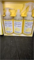 William Sonoma Meyer Lemon Soap Set