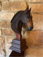 Lg Carlos Estevez Limited Ed. Horse Statue