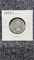 1943-S Washington Silver Quarter Coin