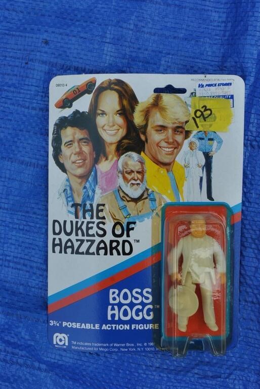 1981 Dukes of Hazzard 3 3/4" Boss Hog doll