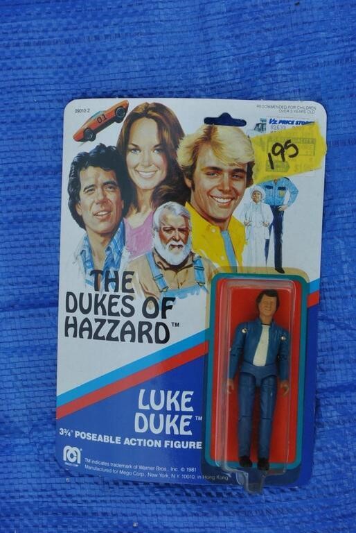 1981 Dukes of Hazzard 3 3/4" Luke Duke doll