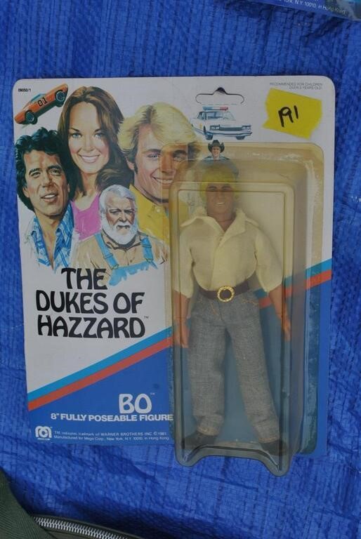 1981 Dukes of Hazzard Luke Duke Doll 8"