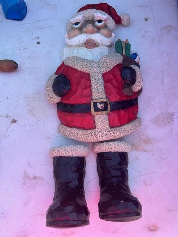 Vintage Santa Decor