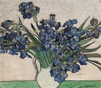 VAN GOGH IRIS REPRO