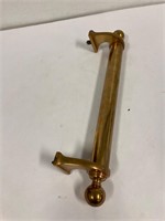 Brass handle. 16” long