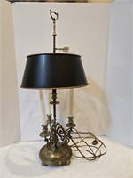 Brass Lamp Candle Holder
