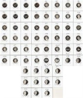 59 Proof Jefferson Nickels - Every Year & Type