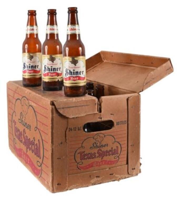 Shiner Texas Special Beer Box w/ 24 Bottles