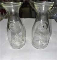 2-1852 MILK BOTTLES