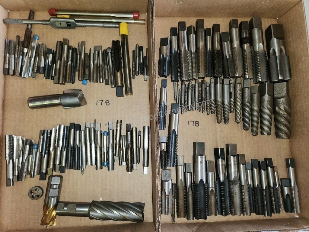 Large Assortment of Machinist TAPS