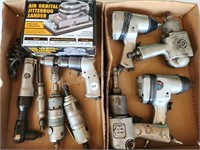 Assortment of Air Impact Tools and More