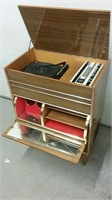 Rare Vintage Koronette record player/radio/bar