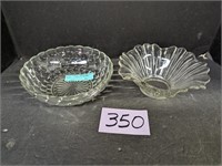 Pair of Glass Bowls