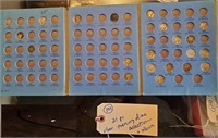 21 old US Silver mercury dimes collection + album