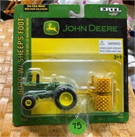 1/64 Scale JD 5020 Tractor w/Sheeps Foot