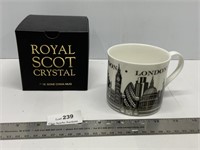 Royal Scot Crystal London Fine Bone China Coffee
