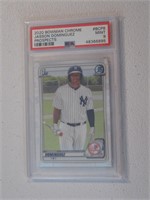 2020 BOWMAN CHROME JASSON DOMINGUEZ PSA 9