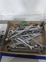 Box of open end socket wrenches as shown