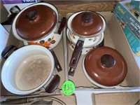 (2) Boxes of Cookware
