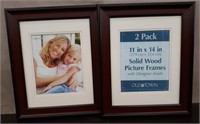 Pair 11x14 Picture Frames