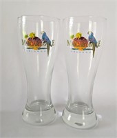 2 Margaritaville Hurricane Parrot Glasses Orlando